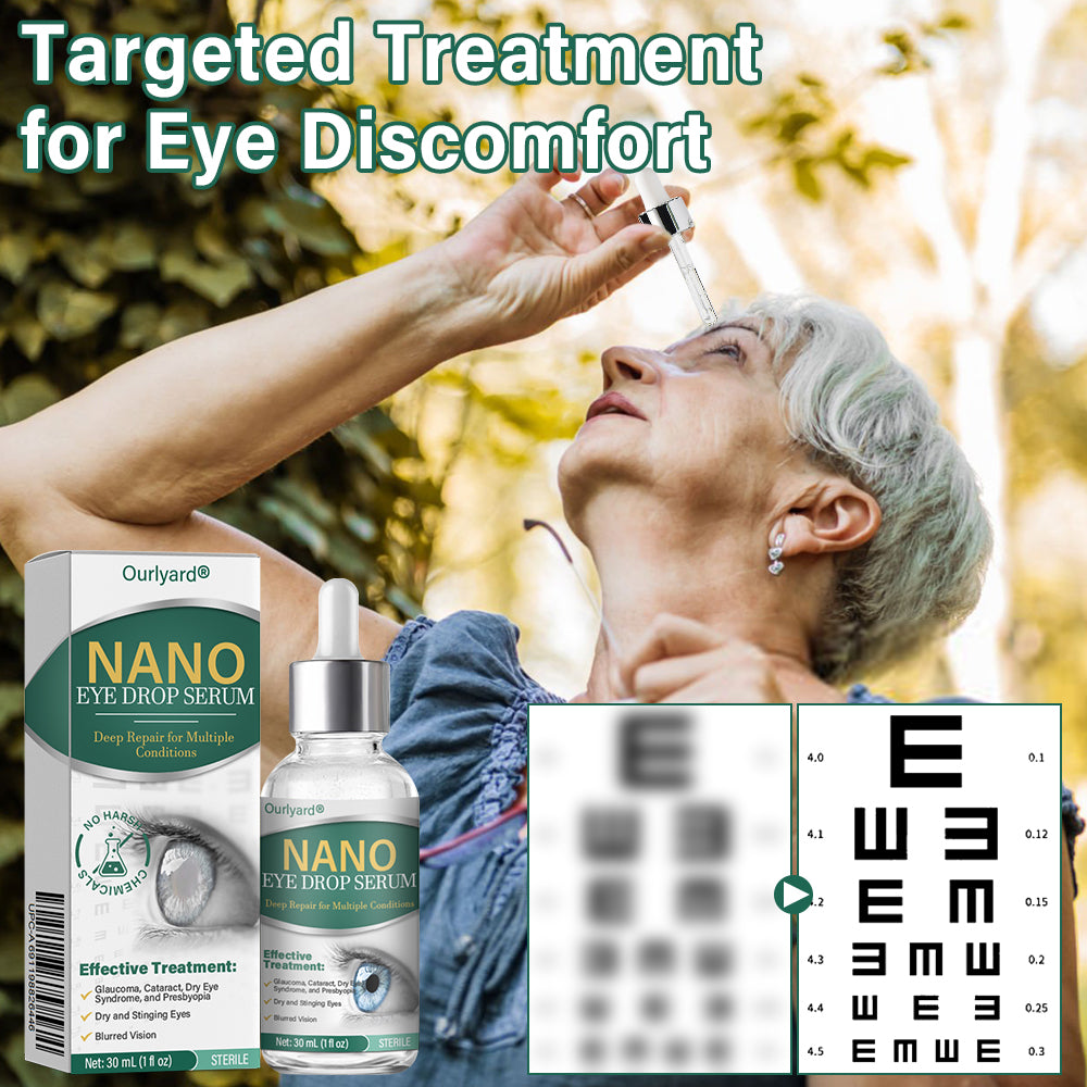✅ Ourlyard® Nano Eye Drops Serum 👩⚕️MHRA-approved (Suitable for presbyopia, dry eye syndrome, glaucoma, and cataracts) up