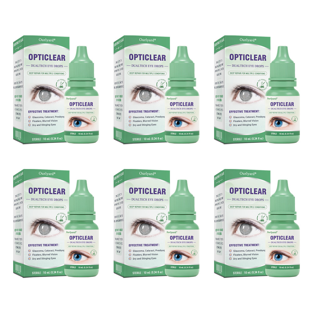 👨🏻⚕️Ourlyard® OptiClear DualTech Eye Drops ✅️ MHRA approved | Supports Presbyopia, Dry Eyes, Glaucoma & Cataracts 🍀