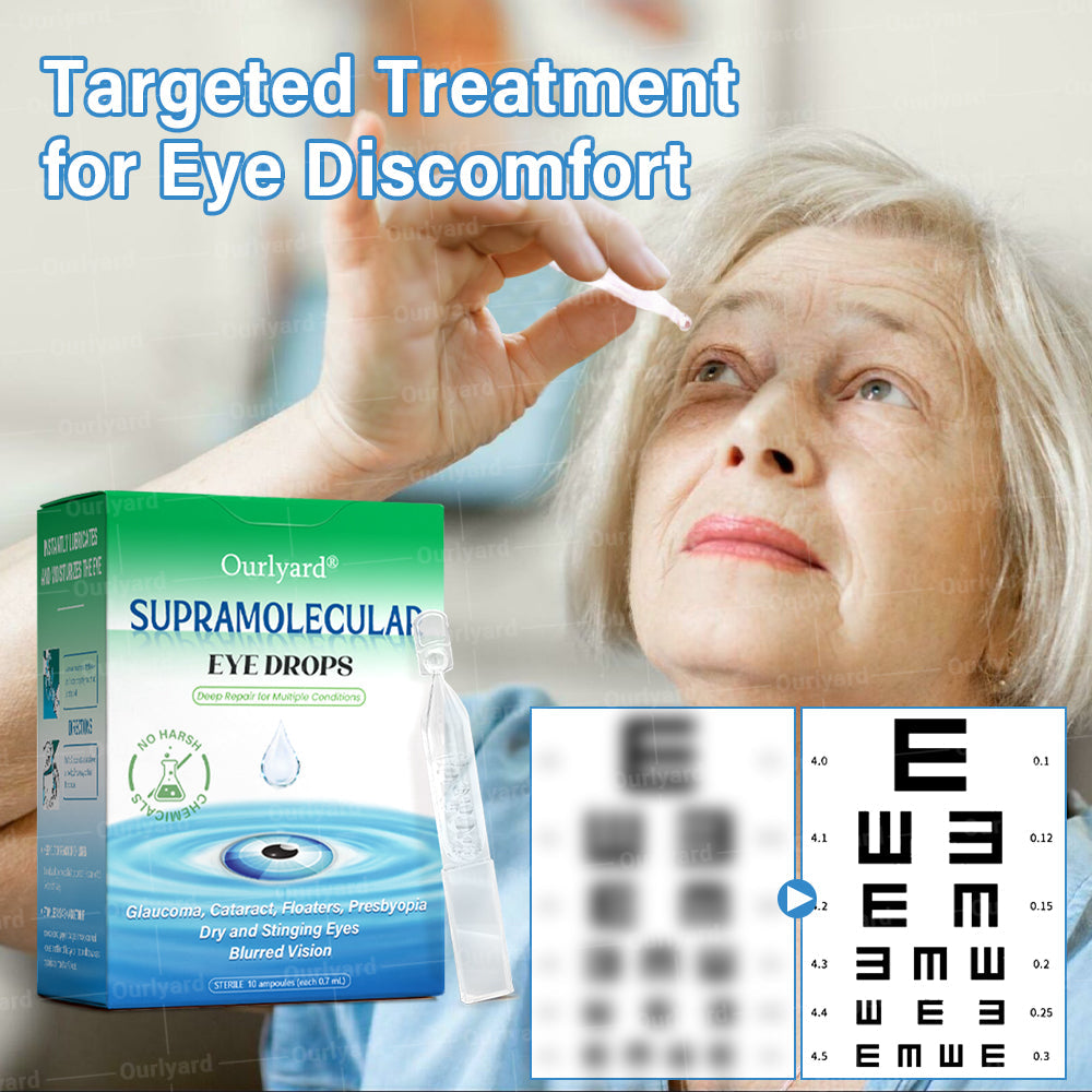 👩⚕️Ourlyard® Supramolecular Eye Drops ✅MHRA approved (Suitable for cataracts, floaters, AMD and presbyopia) 🌵