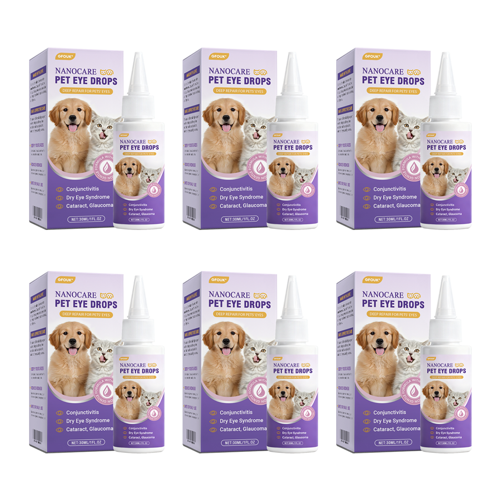 👩⚕️GFOUK® NanoCare Pet Eye Drops ☑️ MHRA Approved | Relieves Conjunctivitis, Dry Eyes, Cataracts, and Keratitis🐶
