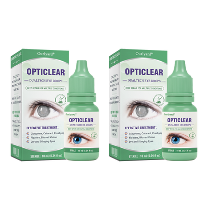 👨🏻‍⚕️Ourlyard® OptiClear DualTech Eye Drops ✅️ MHRA approved | Supports Presbyopia, Dry Eyes, Glaucoma & Cataracts 🍀