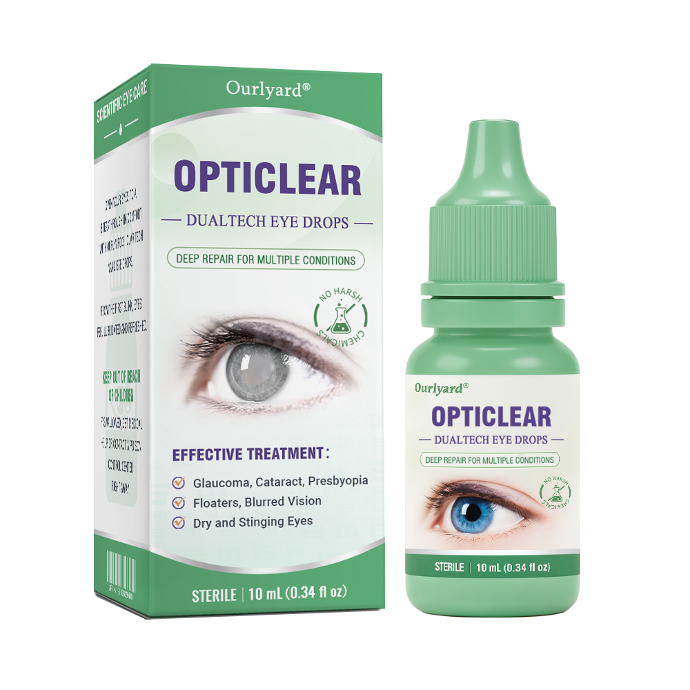 👨🏻‍⚕️Ourlyard® OptiClear DualTech Eye Drops ✅️ MHRA approved | Supports Presbyopia, Dry Eyes, Glaucoma & Cataracts