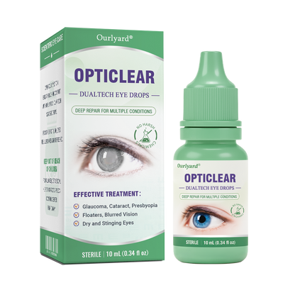 👨🏻‍⚕️Ourlyard® OptiClear DualTech Eye Drops ✅️ MHRA approved | Supports Presbyopia, Dry Eyes, Glaucoma & Cataracts 🍀