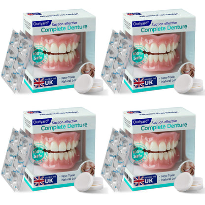 ✅ Made and Shipped from the UK | Ourlyard® Suction-fit Complete Denture🍀