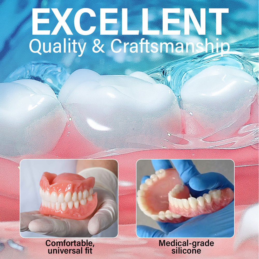 ✅ Made and Shipped from the UK | Ourlyard® Suction-fit Complete Denture🍀