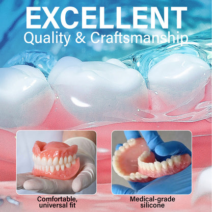 ✅ Made and Shipped from the UK | Ourlyard® Suction-fit Complete Denture🍀